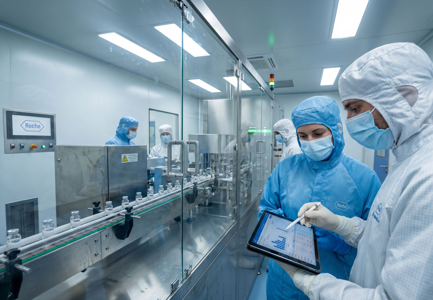 Produktionslinie-Biotech-Wirkstoff